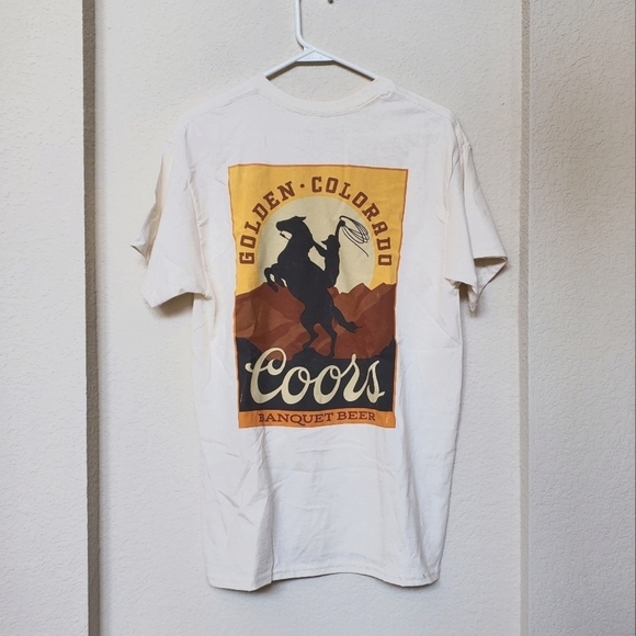 Coors Tee.  Size M - Picture 3 of 5